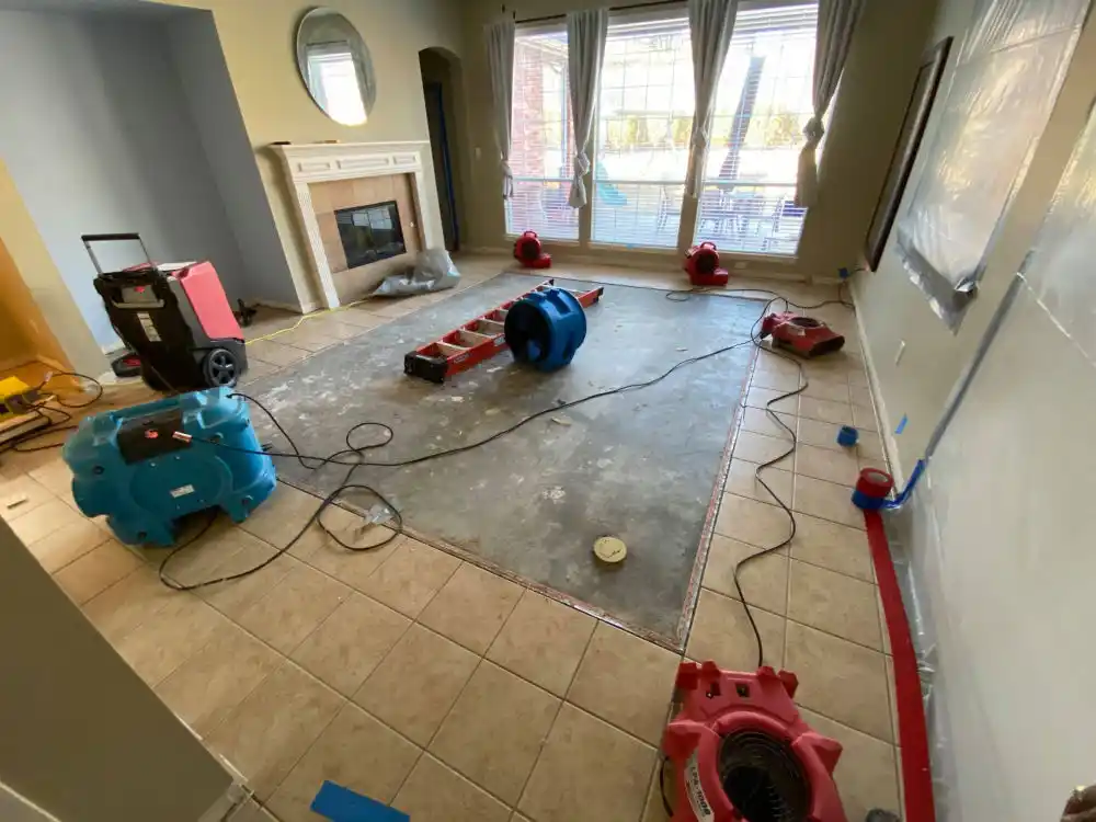 water damage restoration service Clarence